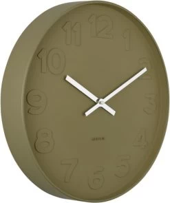 Karlsson Wandklok Mr. Green Numbers - Mosgroen Behuizing - Ø37,5cm 11 Karlsson Wandklok Mr. Green Numbers - Mosgroen Behuizing - Ø37,5cm -Karlsson 1004x1200
