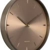 Karlsson Wall Clock Jewel Brushed Gun Metal -Karlsson 1011x1200 1