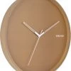Karlsson Wandklok Hue - Metaal Karamel Bruin - Ø40cm 1 Karlsson Wandklok Hue - Metaal Karamel Bruin - Ø40cm -Karlsson 1014x1200 1