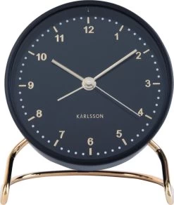 Karlsson Wekker Stylish Numbers - Zwart - Ø9x11cm -Karlsson 1015x1200 2