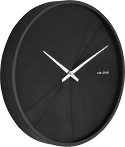 Karlsson Wandklok Layered Lines - Zwart - Ø30cm -Karlsson 1022x1200