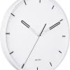 Karlsson Wandklok Dipped - IJzer Wit Met Zwart - Ø40cm -Karlsson 1022x1200 3
