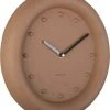 Karlsson Wandklok Petra - Polyresin - Terracotta Oranje - Ø30cm 2 Karlsson Wandklok Petra - Polyresin - Terracotta Oranje - Ø30cm -Karlsson 1023x1200