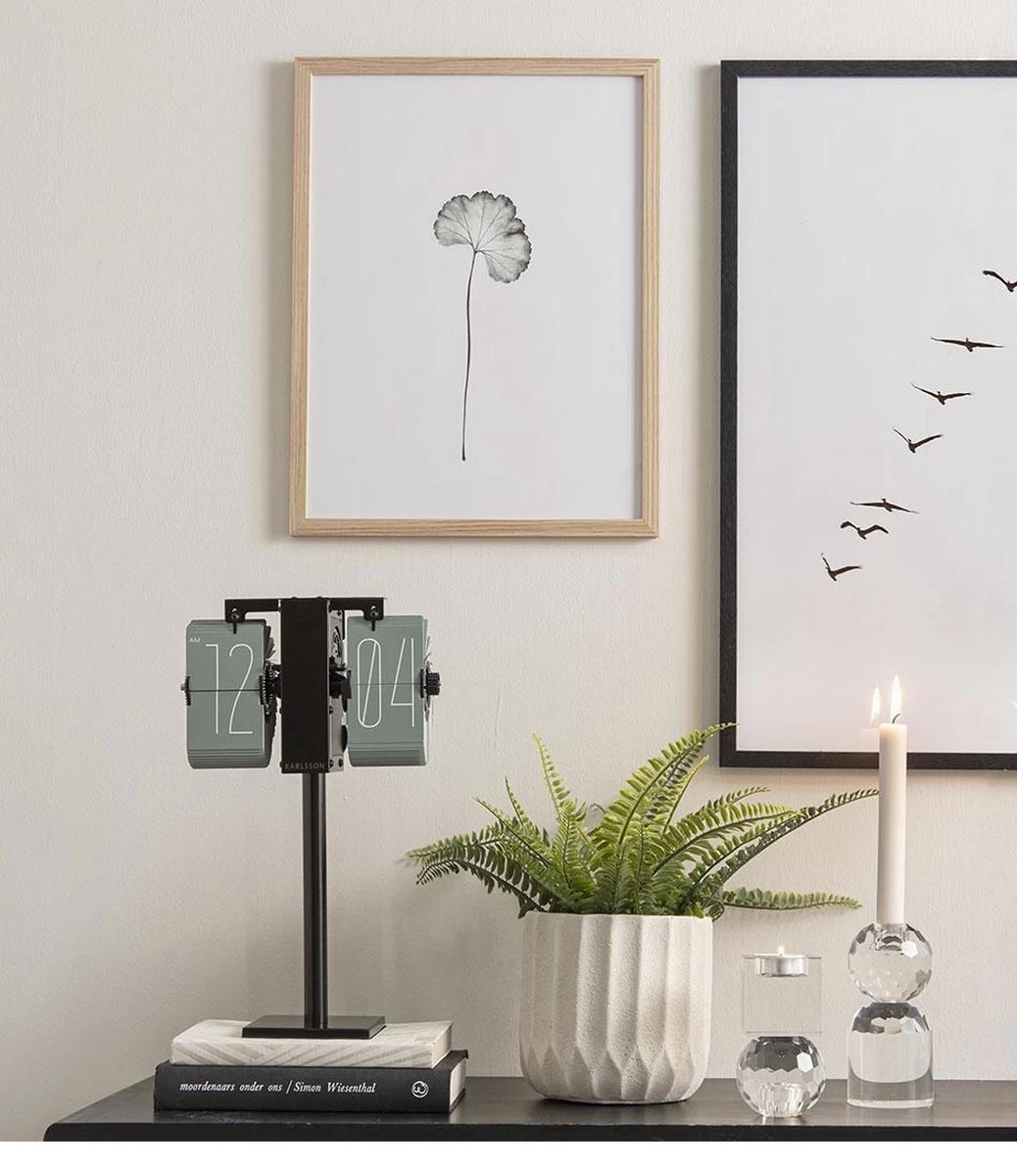 Karlsson Flipklok No Case Mini - Grijs/Groen - 20,6x7,5cm 5 Karlsson Flipklok No Case Mini - Grijs/Groen - 20,6x7,5cm - Afbeelding 3