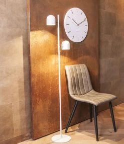 Karlsson Wandklok Charm - Wit - Staal - Gouden Wijzers -Karlsson 1038x1200 29