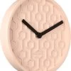 Karlsson Wandklok Honeycomb - Beton - Roze -Karlsson 1039x1200 3