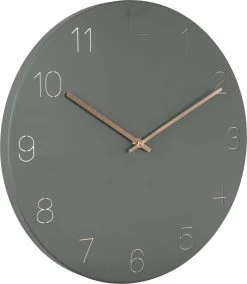 Karlsson Wandklok Charm - Gegraveerde Cijfers - Jungle Groen - Ø40cm -Karlsson 1042x1200