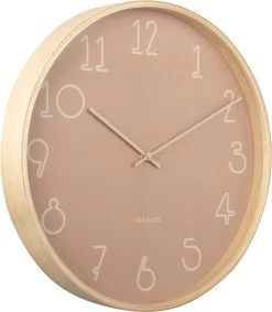 Karlsson Wandklok - Sencillo - Roze Verbleekt -Karlsson 1046x1200 1