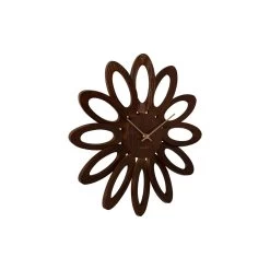 Karlsson - Wall Clock Fiore Dark Wood Veneer -Karlsson 10502787