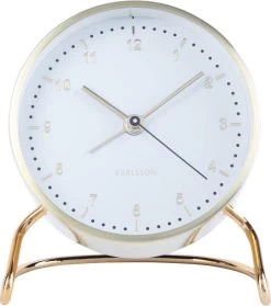 Karlsson Stylish Numbers - Wekker - Ijzer - �5 - Wit -Karlsson 1062x1200 2