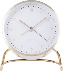 Karlsson Stylish Numbers - Wekker - Ijzer - �5 - Wit -Karlsson 1062x1200 3