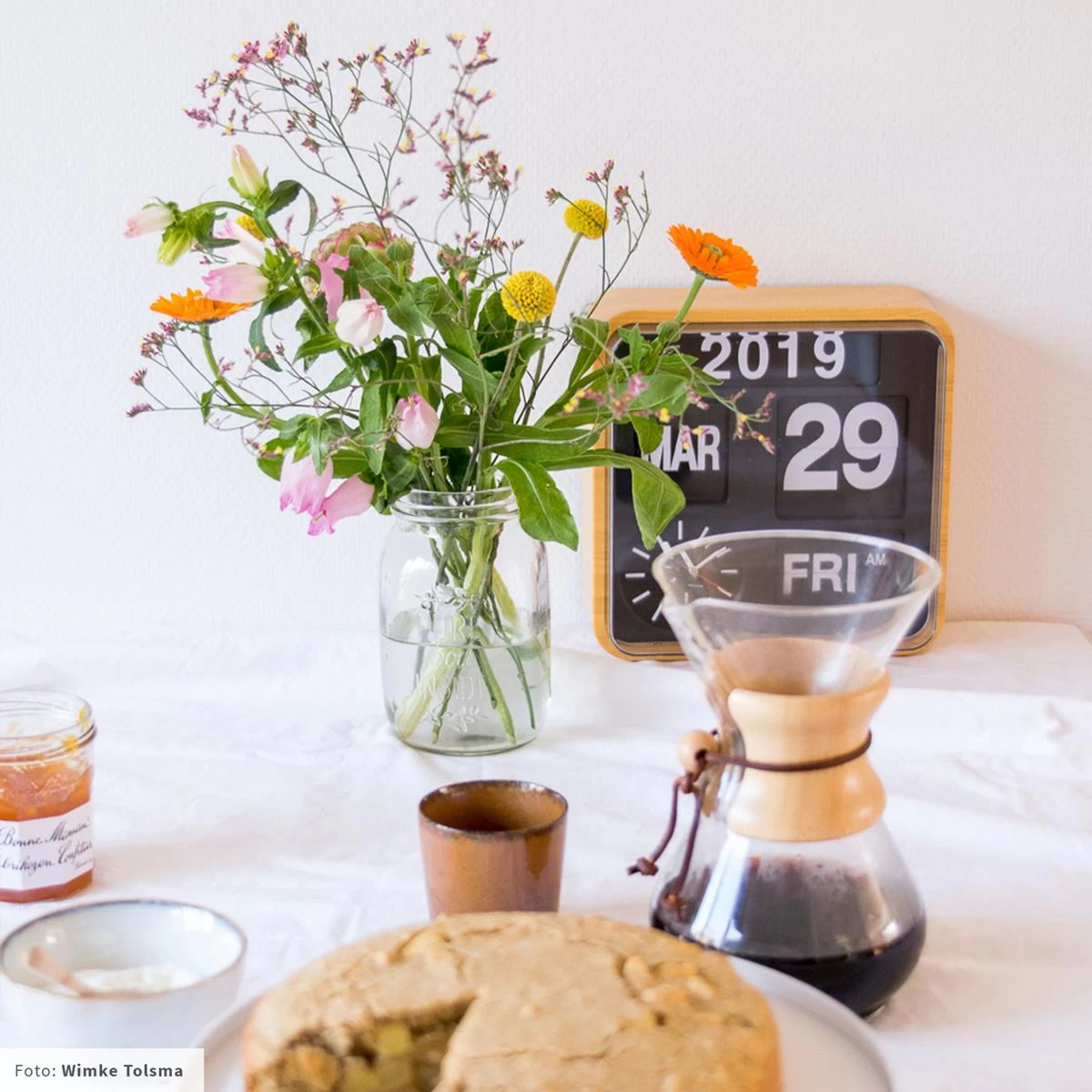 Karlsson Mini Flip Wandklok 24,5 X 24,5 Cm 4 Karlsson Mini Flip Wandklok 24,5 X 24,5 Cm - Afbeelding 2