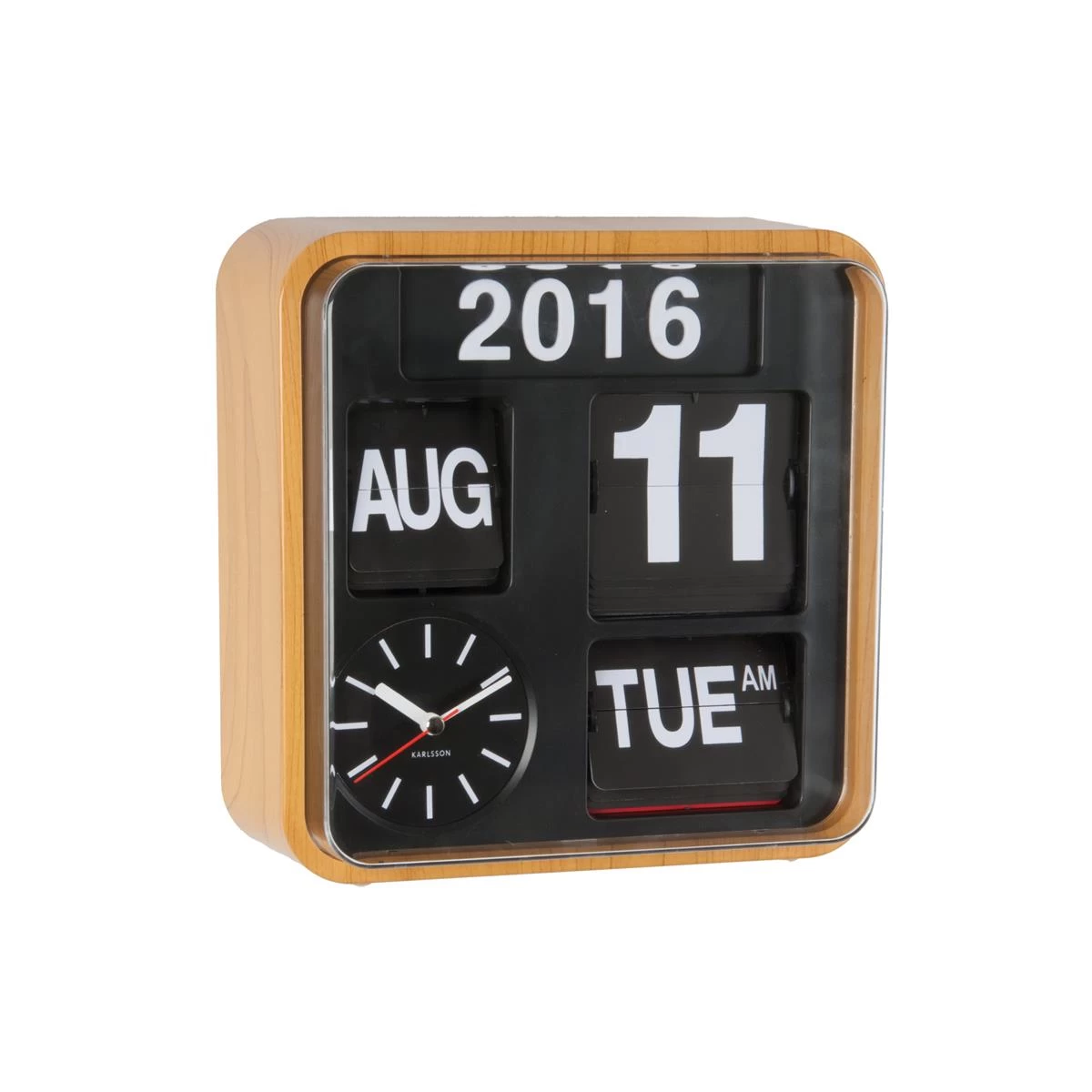 Karlsson Mini Flip Wandklok 24,5 X 24,5 Cm 7 Karlsson Mini Flip Wandklok 24,5 X 24,5 Cm - Afbeelding 5