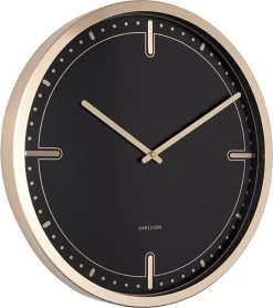 Karlsson Wandklok Dots & Batons - Zwart - Ø42cm -Karlsson 1067x1200 1