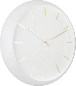 Karlsson Wandklok Globe - Wit - Ø40cm 18 Karlsson Wandklok Globe - Wit - Ø40cm -Karlsson 1070x1200 2
