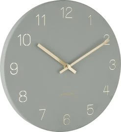 Karlsson Wandklok Charm - Gegraveerde Nummers - Jungle Groen - Ø35cm -Karlsson 1097x1200