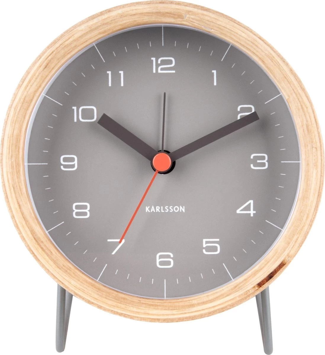 Karlsson Alarmklok - Innate - Warm Grijs - Design Boxtel & Buijs 6 Karlsson Alarmklok - Innate - Warm Grijs - Design Boxtel & Buijs - Afbeelding 5