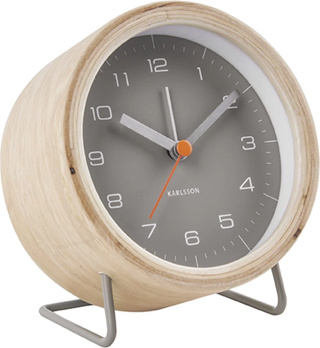 Karlsson Alarmklok - Innate - Warm Grijs - Design Boxtel & Buijs 2 Karlsson Alarmklok - Innate - Warm Grijs - Design Boxtel & Buijs