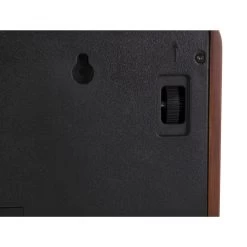 Karlsson - Wall | Table Clock Matiz Bamboo Warm Grey -Karlsson 11056073