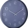 Karlsson Wandklok Lofty - Metaal Mat Nachtblauw - Ø40cm -Karlsson 1110x1200 1
