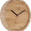 Karlsson Wandklok Tom - Bamboo - Ø26cm