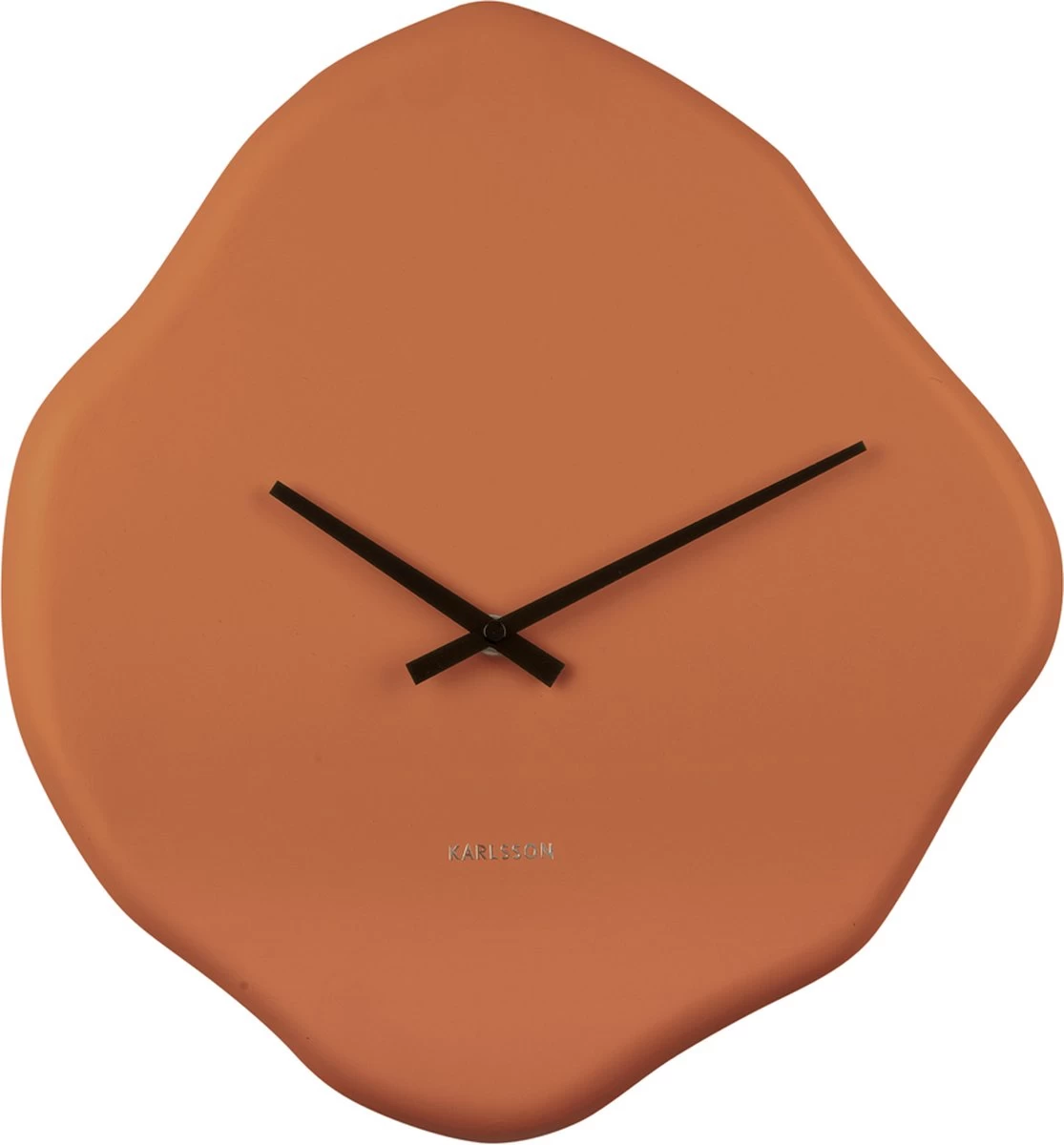 Karlsson Wall Clock Organic Diamond Burned Orange 4 Karlsson Wall Clock Organic Diamond Burned Orange - Afbeelding 2