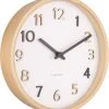 Karlsson Wandklok Pure Wood - Small - Nerven Multicolour - Ø22cm -Karlsson 1115x1200 4