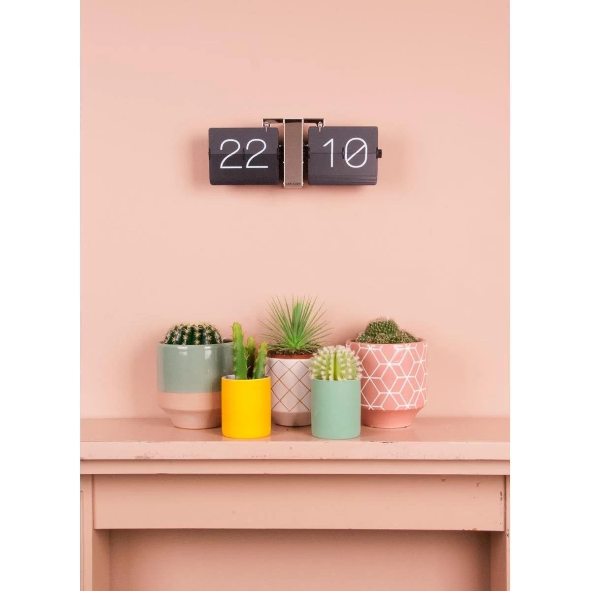 Karlsson No Case Flip Tafelklok/Wandklok 14 X 36 Cm 8 Karlsson No Case Flip Tafelklok/Wandklok 14 X 36 Cm - Afbeelding 6