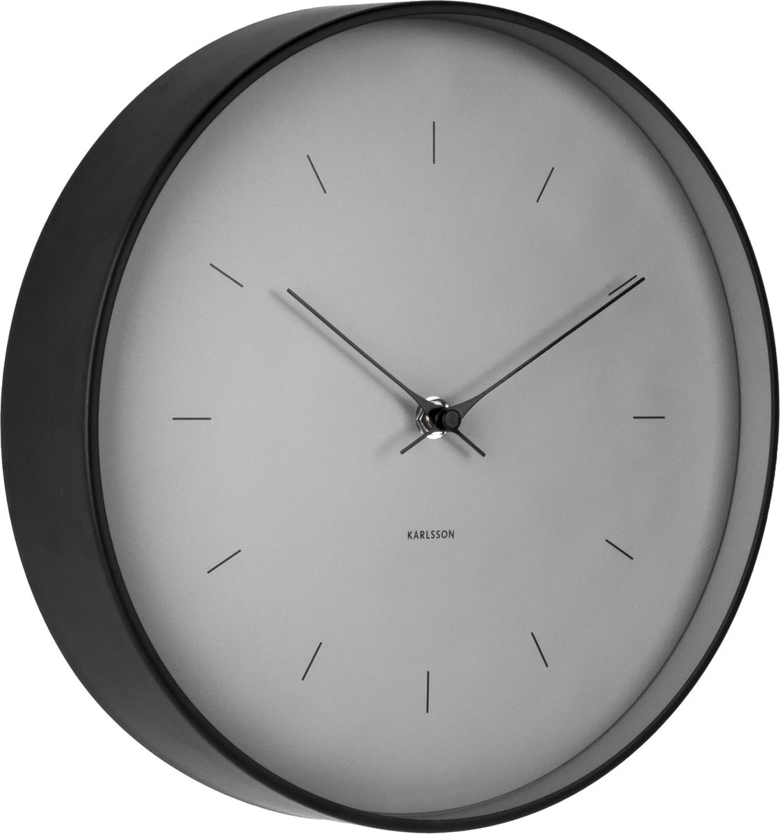 Karlsson Wandklok Butterfly Hands - Grijs - Ø27,5cm 5 Karlsson Wandklok Butterfly Hands - Grijs - Ø27,5cm - Afbeelding 3