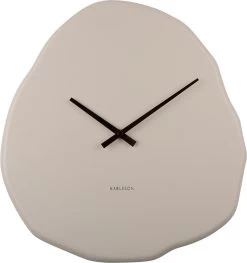 Karlsson Wall Clock Organic Round Warm Grey -Karlsson 1128x1200 1