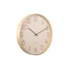 Karlsson - Wandklok - Sencillo - Zandbruin -Karlsson 11431266