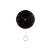Karlsson - Wall Clock Studs Pendulum Wood Black 2 Karlsson - Wall Clock Studs Pendulum Wood Black -Karlsson 11431337