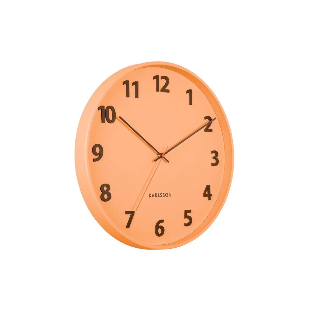 Karlsson - Wandklok Summertime - Oranje - Ø40cm 3 Karlsson - Wandklok Summertime - Oranje - Ø40cm