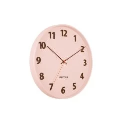 Karlsson - Wandklok Summertime - Roze - Ø40cm