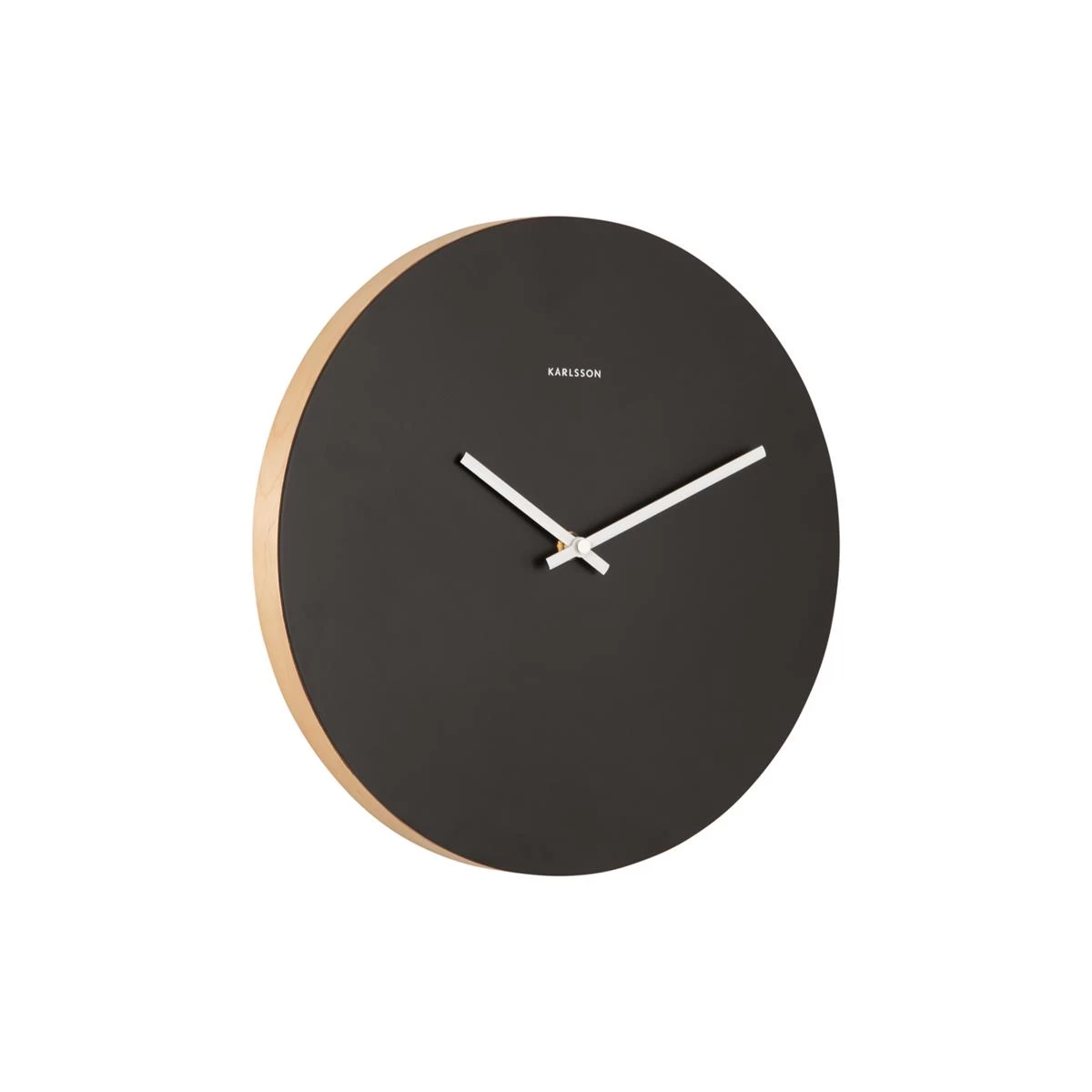 Karlsson - Wandklok Colour Splash - Zwart - Ø31cm 3 Karlsson - Wandklok Colour Splash - Zwart - Ø31cm