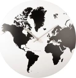 Karlsson Wall Clock World Map Metal White 5 Karlsson Wall Clock World Map Metal White -Karlsson 1172x1200 1