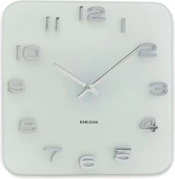 Karlsson Wandklok Vintage - Wit Glas - 35x35cm 11 Karlsson Wandklok Vintage - Wit Glas - 35x35cm -Karlsson 1175x1200 1