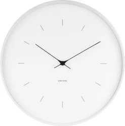 Karlsson Klok Wandklok - Butterfly Hands Large - Wit -Karlsson 1184x1200