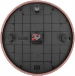 Karlsson Wandklok Numbers & Lines - IJzer Mat Roze - Ø40cm -Karlsson 1190x1200 1