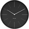 Karlsson Wandklok Normann Station - Zwart, Geborsteld Case - Ø37,5cm 1 Karlsson Wandklok Normann Station - Zwart, Geborsteld Case - Ø37,5cm -Karlsson 1191x1200 2