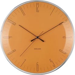 Karlsson Wandklok Dragonfly - Kerriegeel, Bol Glas - Ø40cm -Karlsson 1192x1200 1