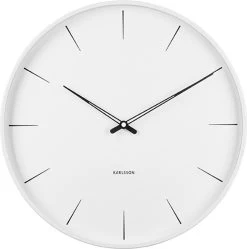 Karlsson Wandklok Lure - Wit - Ø40cm -Karlsson 1192x1200 2
