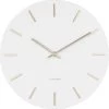 Karlsson Wandklok Charm - Staal Wit Met Gouden Wijzers - Small - Ø30cm -Karlsson 1194x1200 10