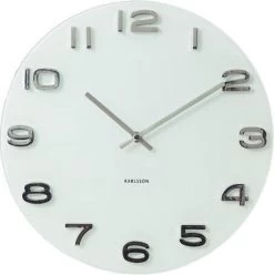 Karlsson Wandklok Vintage - Wit Rond Glas - Ø35cm -Karlsson 1194x1200 2