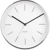 Karlsson Wandklok Minimal - Wit, Nikkel Behuizing - Ø27,5cm -Karlsson 1194x1200 6