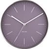 Karlsson Wandklok Minimal - Donkerpaars, Nikkel Behuizing - Ø27,5cm -Karlsson 1195x1200 10