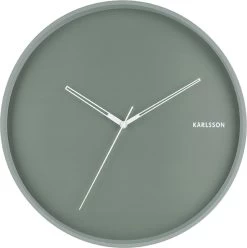 Karlsson Wandklok Hue - Metaal Groen - Ø40cm -Karlsson 1195x1200 17