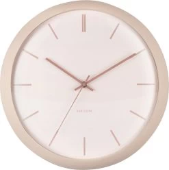 Karlsson Wandklok Nirvana Globe - Zandbruin -Karlsson 1195x1200 18