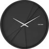 Karlsson Wandklok Layered Lines - Zwart - Ø30cm 1 Karlsson Wandklok Layered Lines - Zwart - Ø30cm -Karlsson 1195x1200 2