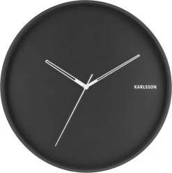 Karlsson Wandklok Hue - Metaal Zwart - Ø40cm -Karlsson 1195x1200 20